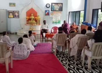 महाबोधी बुद्ध विहार सानेवाडी येथे धम्मप्रवचन मालीका २०२२चे आयोजन.