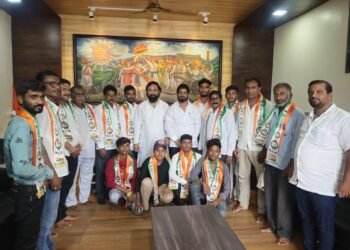 हिंगणघाट विधानसभा मतदारसंघातील अनेकांचा राष्ट्रवादी काँग्रेस पक्षात प्रवेश.