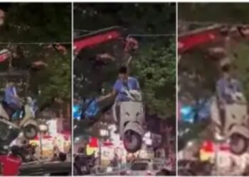 नागपूर मध्ये वाहतूक पोलिसानचा संतापजनक प्रकार दुचाकी सह दुचाकीस्वारला क्रेनने हवेत उचलले व्हिडिओ वायरल.
