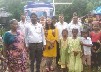 इंडियन्स सोशल मूव्हमेंटच्या माध्यमातून झाली नांदगाव येथे आदिवासी बांधवांच्या पिण्याच्या पाण्याची सोय.