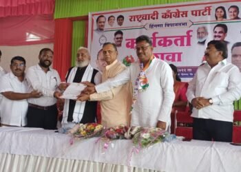 लिलाधर दाभे यांची राष्ट्रवादी कांग्रेसच्या नागपूर जिल्हा उपाध्यक्षपदी निवड.