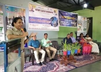 चांदा पब्लिक स्कूल येथे सायबर सुरक्षा आणि जागरूकता यावर कार्यक्रमाचे आयोजन.