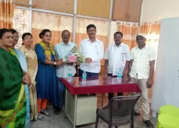 राजुरा येथे इंदिरा जिनिग प्रेसिंग सोसायटी कार्यालयाचे उद्घाटन.