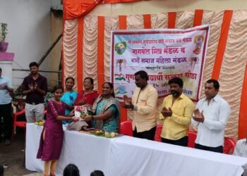 बारी समाजातील गुणवंतांचा गौरव स्वातंत्र्यदिना निमित्त विविध स्पर्धांचे आयोजन