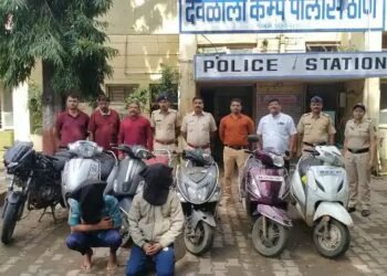 नाशिक शहरात दुचाकीचोरीच्या वाढत्या घटना, चोऱ्यांना आळा घालण्यासाठी पोलिस आयुक्त जयंत नाईकनवरे निर्देश.