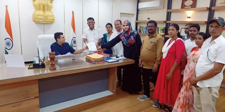 अहेरी नगर पंचायतचे शिष्टमंडळानी घेतली गडचिरोली जिल्हाधिकारी यांची भेट व विविध विषयांवर चर्चा.