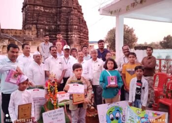 पर्यावरण पूरक तान्हा पोळ्याने सजल प्रसिध्द सोमेश्वर देवस्थान परिसर.