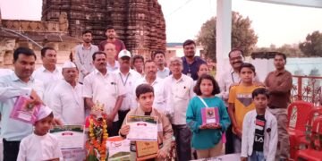 पर्यावरण पूरक तान्हा पोळ्याने सजल प्रसिध्द सोमेश्वर देवस्थान परिसर.