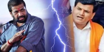 आम्ही बायकोला नाचवणाऱ्यांपैकी नाहीत, ‘अबे हरामखोराची औलाद, आम्ही जर गुवाहटीला गेलो नसतो तर तू मंत्रिपदाच्या शर्यतीत नसता. तू आता मंत्रिपदाच्या शर्यतीत रांग लावून आहे, आमदार कडू यांनी जीभ घसरली.