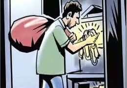 भरदिवसा इगतपुरी शहरात झाली चोरी, एका क्षणात पुर्ण फ्लॅट झाला रिकामा.