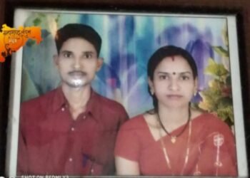 बल्लारपुर के मौलाना आजाद वॉर्ड में दीवार गिरने से महिला की मौत, पति ओर दोन बच्चे गंभीर घायल.