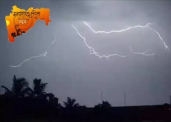 चंद्रपूर जिल्ह्यात आसमानी संकट वीज कोसळून दोघांचा मृत्यू; एक जखमी.