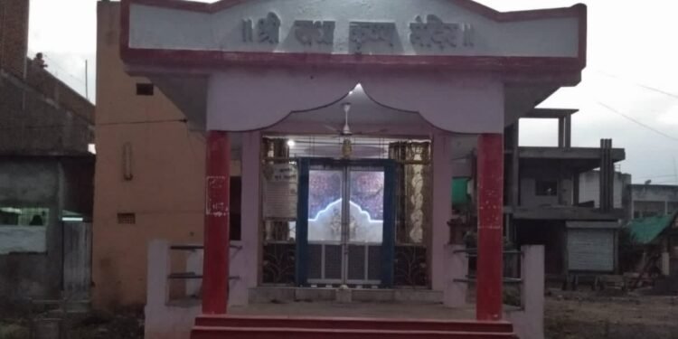 सावनेर येथील श्री. राधा कृष्ण देवस्थान येथे गोकुळ अष्टमी कार्यक्रम.