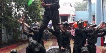 वैभव कान्वेंट स्कूल में 75 वा अमृत महोत्सव हर्षोल्लास के साथ मनाया गया.