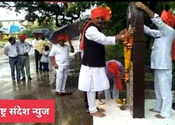 पंचायत समिती कळमेश्वर येथे सभापती यांच्या हस्ते ध्वजारोहण संपन्न..