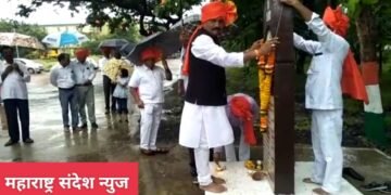 पंचायत समिती कळमेश्वर येथे सभापती यांच्या हस्ते ध्वजारोहण संपन्न..