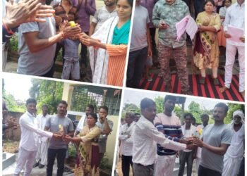 डोंगरगाव येथे तमूस अध्यक्ष पदी भिकाजी कोटरंगे यांची बहुमताने निवड.