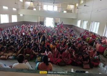 नागपूर जिल्ह्यातील काटोल येथे आशा, आगनवाडी स्वयंसेविका, गट प्रवर्तकाचा मेळावा संपन्न.