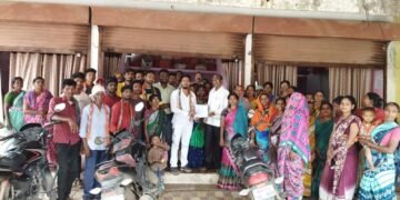 विसापूर ग्रामपंचायतचे गावातील समस्यांकडे दुर्लक्ष, ग्रामपंचायत विरोधात महिलांचा जनआक्रोश मोर्चा.