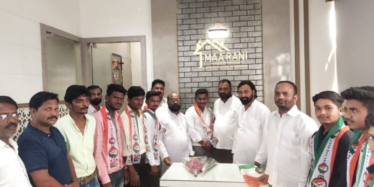 हिंगणघाट विधानसभा मतदारसंघातील वाघ सावली येथील युवकांचा राष्ट्रवादी काँग्रेस पार्टीत पक्ष प्रवेश.