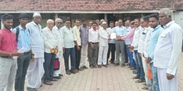 चोपडा तालुक्यात ओला दुष्काळ जाहीर करा चोपडा काँग्रेसचे तहसीलदारांना निवेदन.