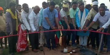 सिरोंचा: सिरोकोंडा ग्रामपंचायत हद्दीत विविध विकास कामाचे भूमिपूजन.