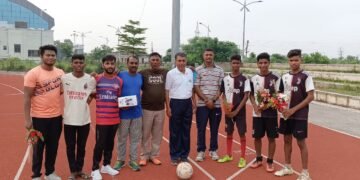 चंद्रपूर: चार राज्यों में जिले का नाम रोशन करनेवाले खिलाड़ियों का सत्कार.