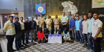 हडपसर पोलीसांच्या तपास पथकाची कौतुकासपद कामगिरी ४८ तासात चार गंभीर गुन्हे उघड ( एक खुन, एक दरोडा,२जबरी चो-या मधील एकुण ८आरोपी अटक)