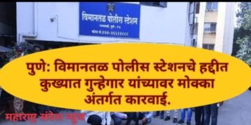पुणे: विमानतळ पोलीस स्टेशनचे हद्दीत कुख्यात गुन्हेगार यांच्यावर मोक्का अंतर्गत कारवाई.