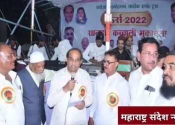 ‘दुश्‍मनी अच्‍छी नही मुझे दोस्‍त बनाकर देख’ महसूल मंत्री राधाकृष्ण विखे पाटील यांनी आणली कार्यक्रमात रंगत.