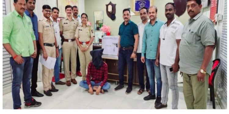 भरवस्तीत कंबरेस पिस्टल लावुन फिरणा-या सराईतास पोलीसांनी ठोकल्या बेडया..