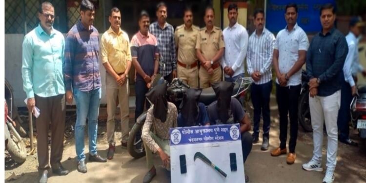 पहाटे मॉर्निंग वॉक करणा-या लोकांना लुटणारी टोळी जेरबंद