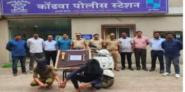 एटीएम मशीन फोडून चोरी करण्याचा प्रयत्न करणा-या परराज्यीय टोळीचा पदाफाश “