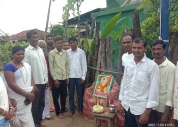 राजाराम येथील आंबेडकर चौकात धम्मचक्र प्रवर्तन दिन साजरा, माजी प.स. सभापती भास्कर तलांडे यांची प्रमुख उपस्थिती.