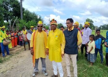 समाज उन्नतीसाठी सर्वानी एकत्र येणे गरजेचे, अहेरी पंचायत समितीचे माजी सभापती भास्कर तलांडे यांच्या प्रतिपादन.