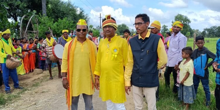 समाज उन्नतीसाठी सर्वानी एकत्र येणे गरजेचे, अहेरी पंचायत समितीचे माजी सभापती भास्कर तलांडे यांच्या प्रतिपादन.