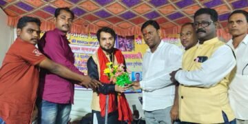 अहेरी येते नवदुर्गा मंडळ कडुन काव्वाली कार्यक्रम, माजी जि.प.अध्यक्ष अजय कंकडालवार यांच्या हस्ते उद्घाटन.