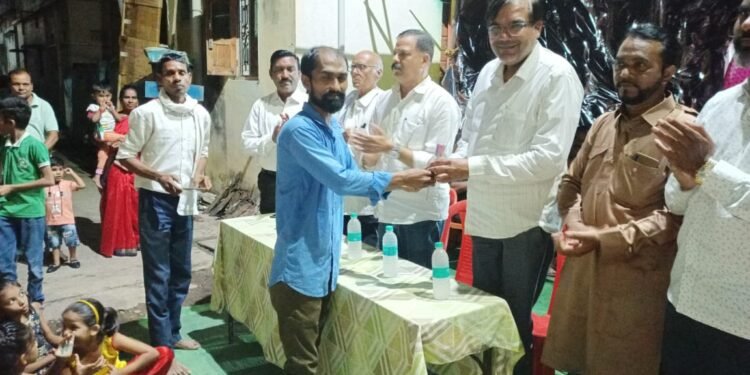 नवरात्रच्या पावन पर्वावर न्यु बाल शारदोत्सव महिला मंडळ, शिवाजी वॉर्ड बल्लारपूर येथे विविध सांस्कृतिक कार्यक्रम संपन्न.