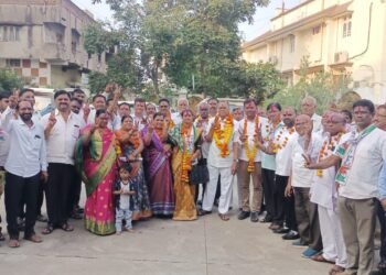 नागपूर जिल्ह्यातील सर्वात मोठ्या पंचायत समितीवर राष्ट्रवादीचा झेंडा; सभापतीपदी सुषमा कावळे तर उपसभापतीपदी उमेश राजपूत यांची वर्णी.