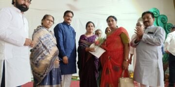 राष्ट्रवादी महिला काँग्रेसच्या हिंगणघाट विधानसभा अध्यक्षपदी सौ.निताताई गजबे यांची नियुक्ती.