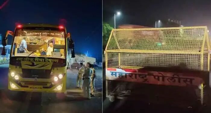 नाशिक: अवैध प्रवासी वाहतूक करणाऱ्या खाजगी बसेस वर पोलीस प्रशासनाकडून कारवाई.