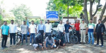 दरोडा व वाहन चोरी विरोधी पथक -2 ची उल्लेखनीय कामगिरी… चारचाकी व  दुचाकी वाहने चोरी करणाऱ्या अट्टल गुन्हेगारांना केले जेरबंद… ८ वाहने जप्त…*                         