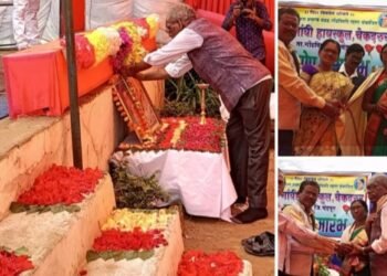 इंदिरा गांधी हायस्कूल चेकदरुर येथील आदर्श शिक्षक श्री. धंदरे सर झाले सेवानिवृत्त.