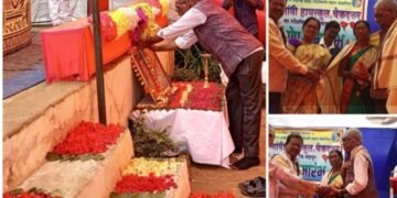 इंदिरा गांधी हायस्कूल चेकदरुर येथील आदर्श शिक्षक श्री. धंदरे सर झाले सेवानिवृत्त.