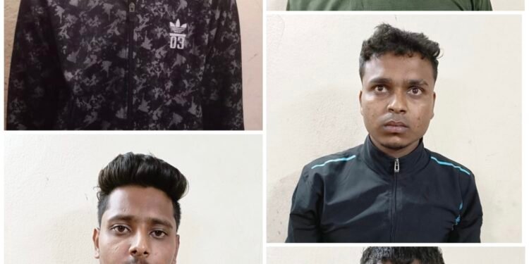 जबरी चोरीमधील फरार आरोपींना १२ तासांचे आत केले जेरबंद….