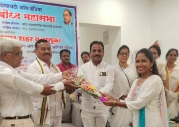 भारतीय बौद्ध महासभा बल्लारपूर शहर व तालुका शाखेचा वर्षावास धम्म प्रवचन मालिकेचा समारोपीय कार्यक्रम संपन्न.