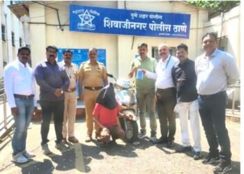जबरी चोरी करणा-या गुन्हेगारांस शिवाजीनगर पोलिस स्टेशनकडून अटक ..