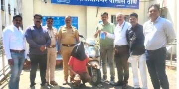 जबरी चोरी करणा-या गुन्हेगारांस शिवाजीनगर पोलिस स्टेशनकडून अटक ..