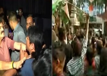 राज्याचे माजी मंत्री, आमदार जितेंद्र आव्हाड यांना पोलीस स्टेशन मध्ये बोलावून केली अटक ठाणे पोलिसांची कारवाई.