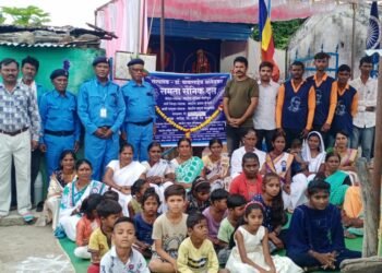 तरोडा येथे समता सैनिक दलाची कार्यकारिणी गठीत व शाखा फलकाचे अनावरण.